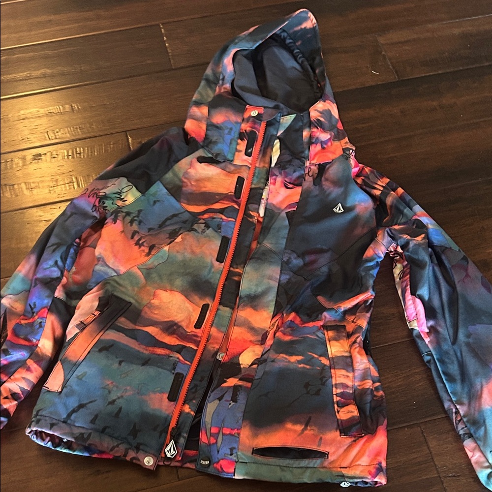 Volcom Multicolor Ski & Snow Jacket